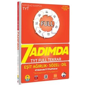Tonguç Akademi TYT Full Tekrar Tonguç Kampüs 7 Adımda Eşit Ağırlık Soru Bankası