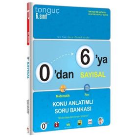 Tonguç Akademi Yayınları 0 Dan 6 Ya Sayısal Konu Anlatımlı Soru Bankası