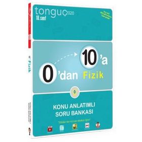 Tonguç Akademi Yayınları 0'dan 10'a Fizik Konu Anlatımlı Soru Bankası