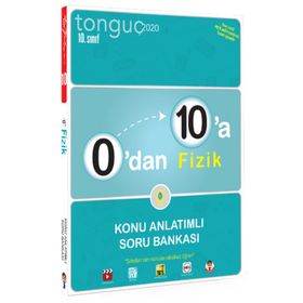 Tonguç Akademi Yayınları 0'dan 10'a Fizik Konu Anlatımlı Soru Bankası
