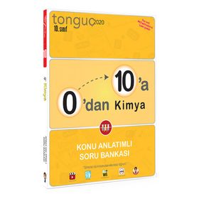 Tonguç Akademi Yayınları 0'dan 10'a Kimya Konu Anlatımlı Soru Bankası