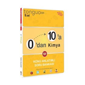Tonguç Akademi Yayınları 0'dan 10'a Kimya Konu Anlatımlı Soru Bankası