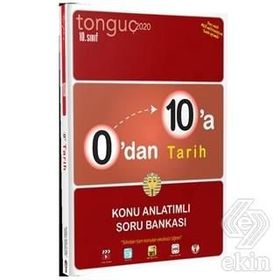 Tonguç Akademi Yayınları 0'dan 10'a Tarih Konu Anlatımlı Soru Bankası