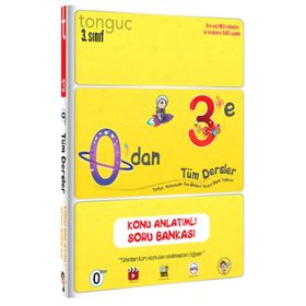 Tonguç Akademi Yayınları 0'dan 3'e Konu Anlatımlı Soru Bankası