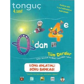 Tonguç Akademi Yayınları 0'dan 4'e Tüm Dersler Konu Anlatımlı Soru Bankası