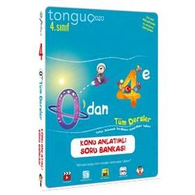 Tonguç Akademi Yayınları 0'dan 4'e Tüm Dersler Konu Anlatımlı Soru Bankası