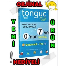 Tonguç Akademi Yayınları 0'dan 7'ye Sayısal Konu Anlatımlı Soru Bankası