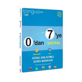 Tonguç Akademi Yayınları 0'dan 7'ye Sayısal Konu Anlatımlı Soru Bankası