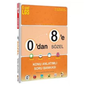 Tonguç Akademi Yayınları 0'dan 8'e Sözel Konu Anlatımlı Soru Bankası