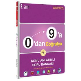 Tonguç Akademi Yayınları 0'dan 9'a Coğrafya Konu Anlatımlı Soru Bankası
