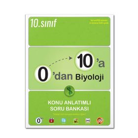 Tonguç Akademi Yayınları 10.Sınıf 0'dan 10'a Biyoloji Konu Anlatımlı Soru Bankası