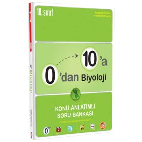Tonguç Akademi Yayınları 10.Sınıf 0'dan 10'a Biyoloji Konu Anlatımlı Soru Bankası