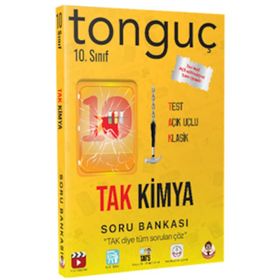 Tonguç Akademi Yayınları 10. Sınıf Tak Kimya Soru Bankası