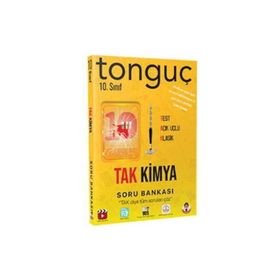 Tonguç Akademi Yayınları 10. Sınıf Tak Kimya Soru Bankası