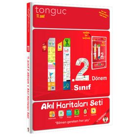 Tonguç Akademi Yayınları 11. Sınıf 2. Dönem Akıl Haritaları Seti
