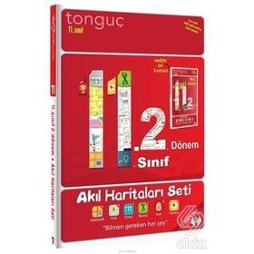 Tonguç Akademi Yayınları 11. Sınıf 2. Dönem Akıl Haritaları Seti
