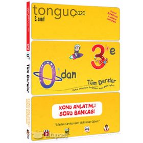 Tonguç Akademi Yayınları 3. Sınıf 0'dan 3'e Tüm Dersler Konu Anlatımlı Soru Bankası