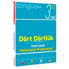 Tonguç Akademi Yayınları 3. Sınıf Dört Dörtlük Yeni Nesil Matematik Problemleri