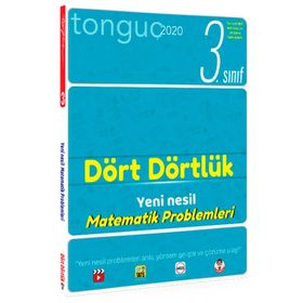 Tonguç Akademi Yayınları 3. Sınıf Dört Dörtlük Yeni Nesil Matematik Problemleri