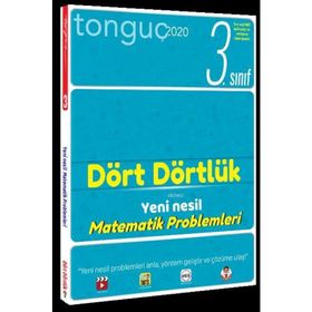 Tonguç Akademi Yayınları 3. Sınıf Dört Dörtlük Yeni Nesil Matematik Problemleri