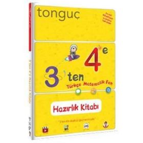 Tonguç Akademi Yayınları 3'ten 4'e Hazırlık Kitabı