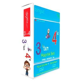 Tonguç Akademi Yayınları 3'ten 4'e Hazırlık Seti Telafi Eğitimi Ön Hazırlık