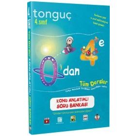 Tonguç Akademi Yayınları 4. Sınıf 0'dan 4'e Konu Anlatımlı Soru Bankası