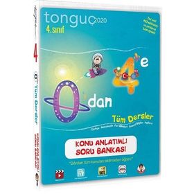 Tonguç Akademi Yayınları 4. Sınıf 0'dan 4'e Tüm Dersler Konu Anlatımlı Soru Bankası