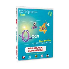 Tonguç Akademi Yayınları 4. Sınıf 0'dan 4'e Tüm Dersler Konu Anlatımlı Soru Bankası