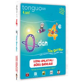 Tonguç Akademi Yayınları 4. Sınıf 0'dan 4'e Tüm Dersler Konu Anlatımlı Soru Bankası