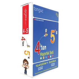 Tonguç Akademi Yayınları 4'ten 5'e Hazırlık Seti Telafi Eğitimi Ön Hazırlık