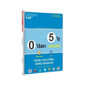 Tonguç Akademi Yayınları 5 Sınıf 0'dan 5'e Sayısal Konu Anlatımlı Soru Bankası