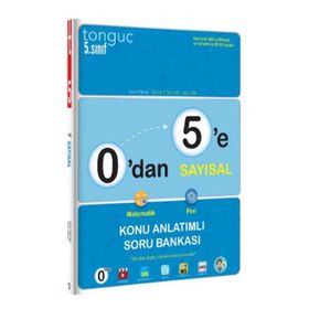 Tonguç Akademi Yayınları 5 Sınıf 0'dan 5'e Sayısal Konu Anlatımlı Soru Bankası