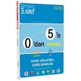 Tonguç Akademi Yayınları 5 Sınıf 0'dan 5'e Sayısal Konu Anlatımlı Soru Bankası