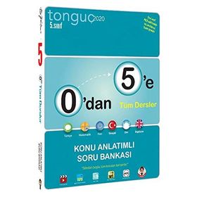 Tonguç Akademi Yayınları 5.Sınıf 0'dan 5'e Tüm Dersler Konu Anlatımlı Soru Bankası