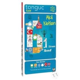 Tonguç Akademi Yayınları 6. Sınıf 1. Dönem Akıl Notları