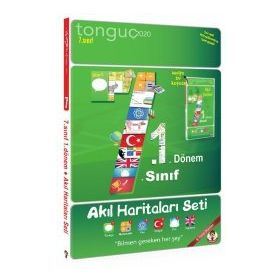Tonguç Akademi Yayınları 7. Sınıf 1. Dönem Akıl Haritaları Seti - kollektif
