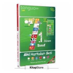 Tonguç Akademi Yayınları 7. Sınıf 1. Dönem Akıl Haritaları Seti - kollektif