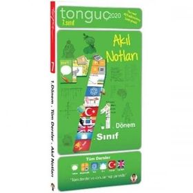 Tonguç Akademi Yayınları - 7. Sınıf 1. Dönem Akıl Notları