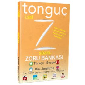 Tonguç Akademi Yayınları 7. Sınıf Sözel Tüm Dersler Zoru Bankası