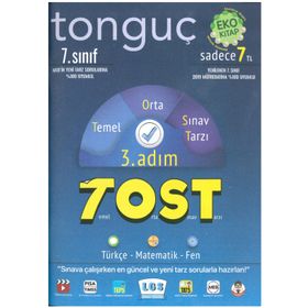 Tonguç Akademi Yayınları 7. Sınıf Tost 3.Adım Soru Bankası