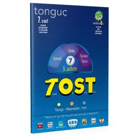 Tonguç Akademi Yayınları 7. Sınıf Tost 3.Adım Soru Bankası