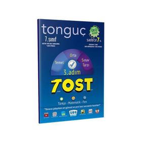 Tonguç Akademi Yayınları 7. Sınıf Tost 3.Adım Soru Bankası