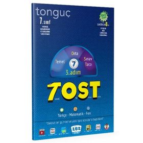 Tonguç Akademi Yayınları 7. Sınıf Tost 3.Adım Soru Bankası