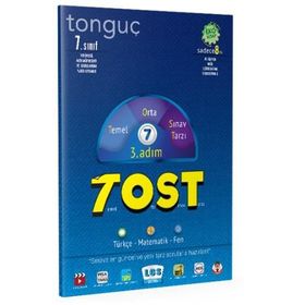 Tonguç Akademi Yayınları 7. Sınıf Tost 3.Adım Soru Bankası