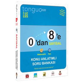 Tonguç Akademi Yayınları 8. Sınıf 0'dan 8'e Sayısal Konu Anlatımlı Soru Bankası