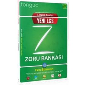 Tonguç Akademi Yayınları 8. Sınıf 1. Dönem Konuları Fen Bilimleri Zoru Bankası