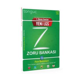 Tonguç Akademi Yayınları 8. Sınıf 1. Dönem Konuları Fen Bilimleri Zoru Bankası