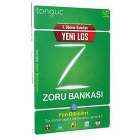 Tonguç Akademi Yayınları 8. Sınıf 1. Dönem Konuları Fen Bilimleri Zoru Bankası