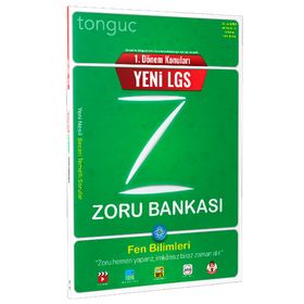 Tonguç Akademi Yayınları 8. Sınıf 1. Dönem Konuları Fen Bilimleri Zoru Bankası